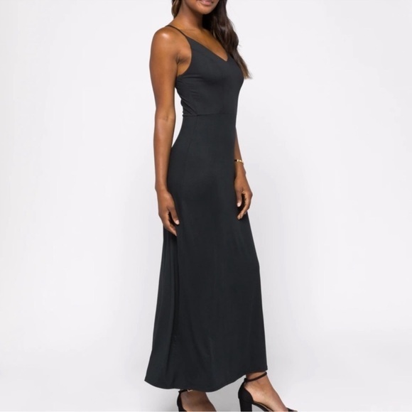 chinese dress ladies Aya Muse Brown Danica Light Knit Maxi Dress